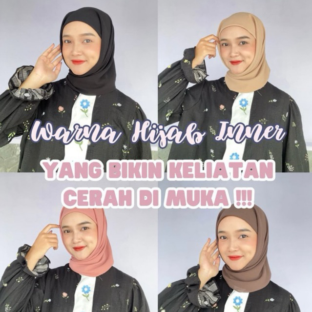 Hijab Segitiga Iner Ceruty