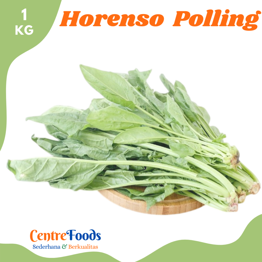 

POLLING HORENSO Pocai - Bayam Jepang Fresh | 1.000gr [ Harga Per KG ]