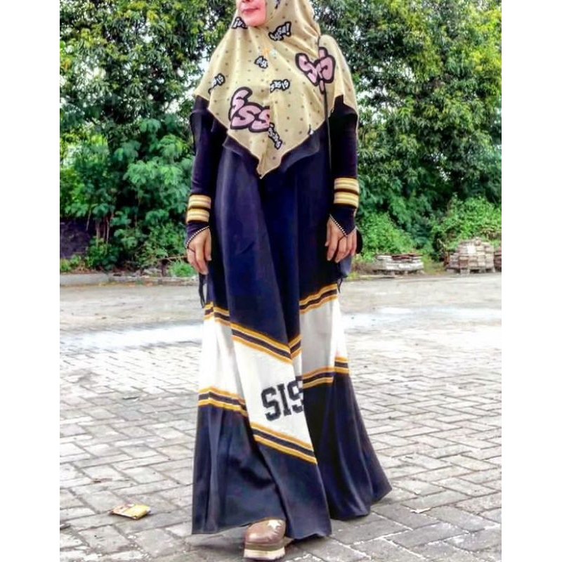 gamis syari sisesa ORI  preloved