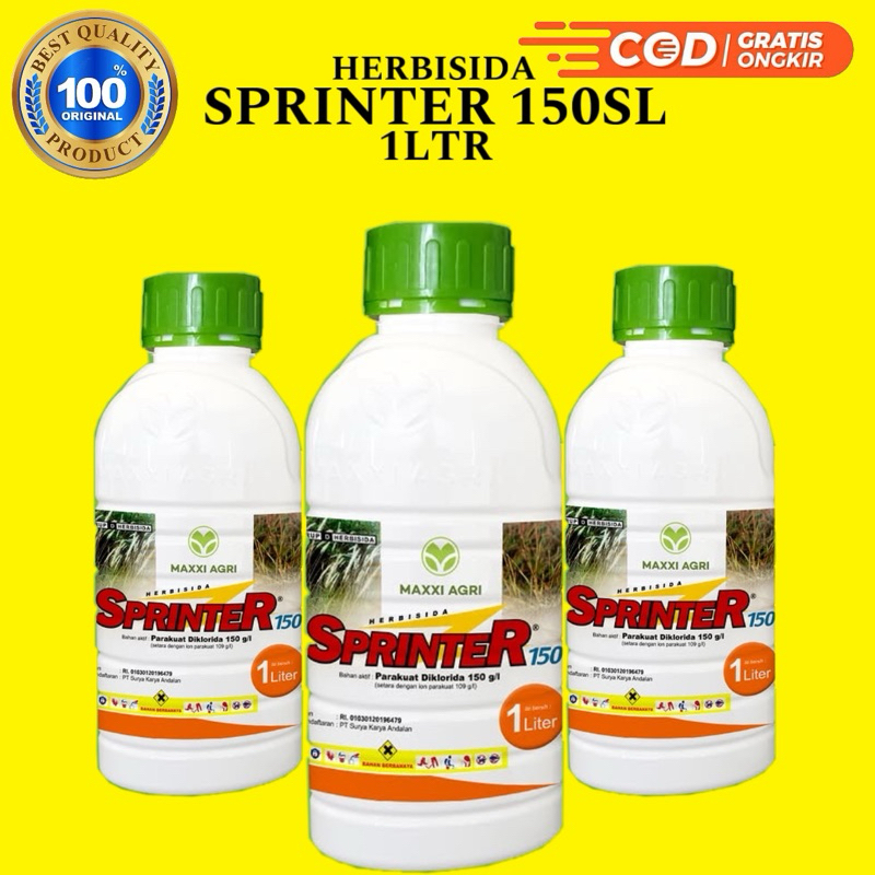 Herbisida SPRINTER 150SL 1ltr - Herbisida Obat rumput - herbisida pembakar