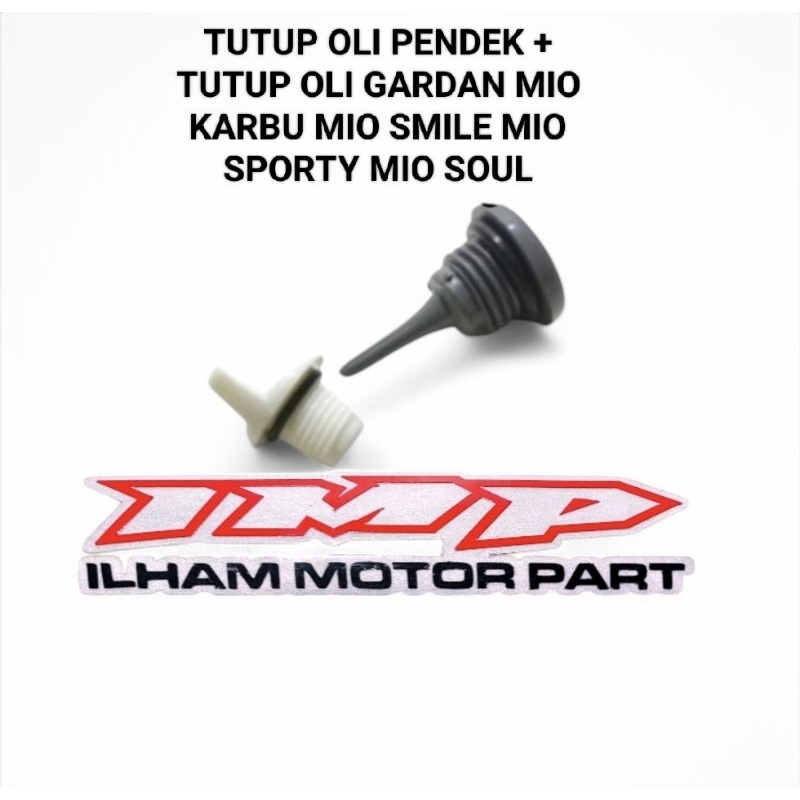 TUTUP OLI PENDEK + TUTUP OLI GARDAN MIO KARBU MIO SMILE MIO SPORTY MIO SOUL