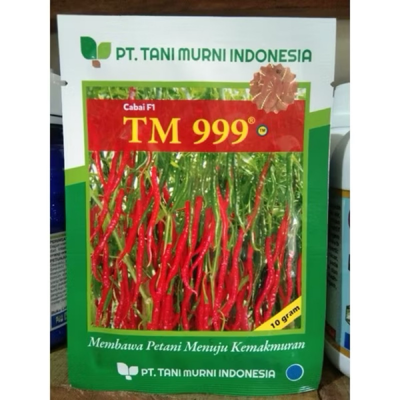 Benih Bibit Cabe merah Keriting TM 999 F1  10 gram original