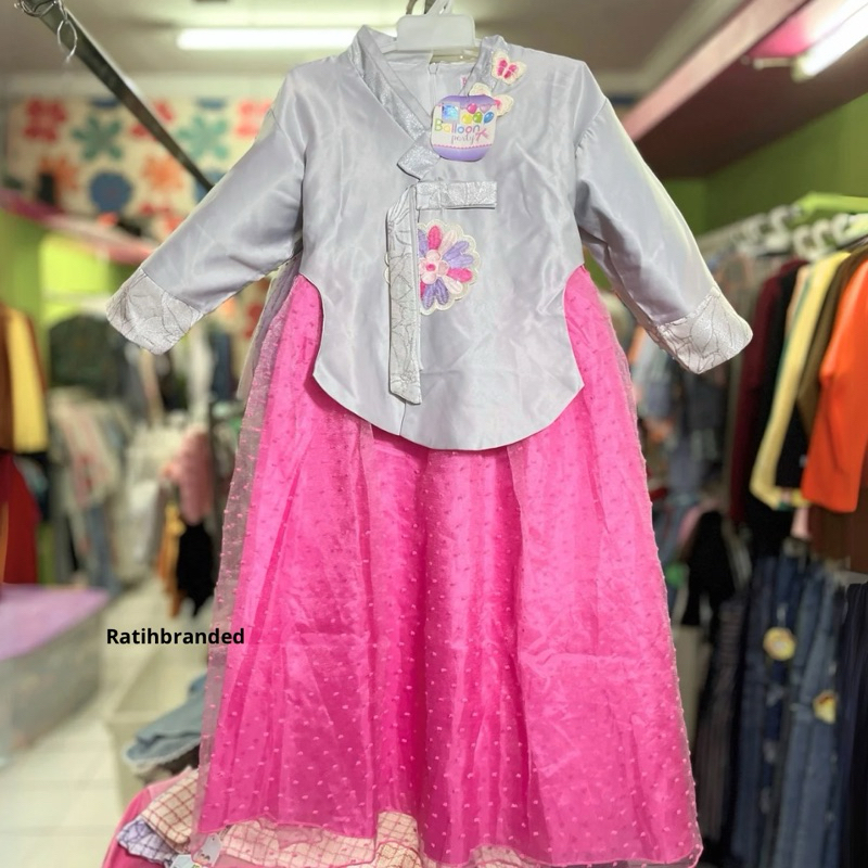 Dress Balloon party model Hanbook terbaru