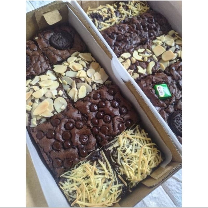 

Fudgy Brownies 20x10