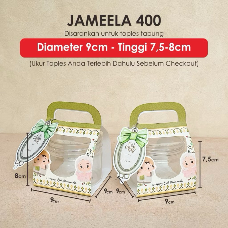 

Tas Hampers Idul Fitri untuk 1 Toples 400ml TH 24