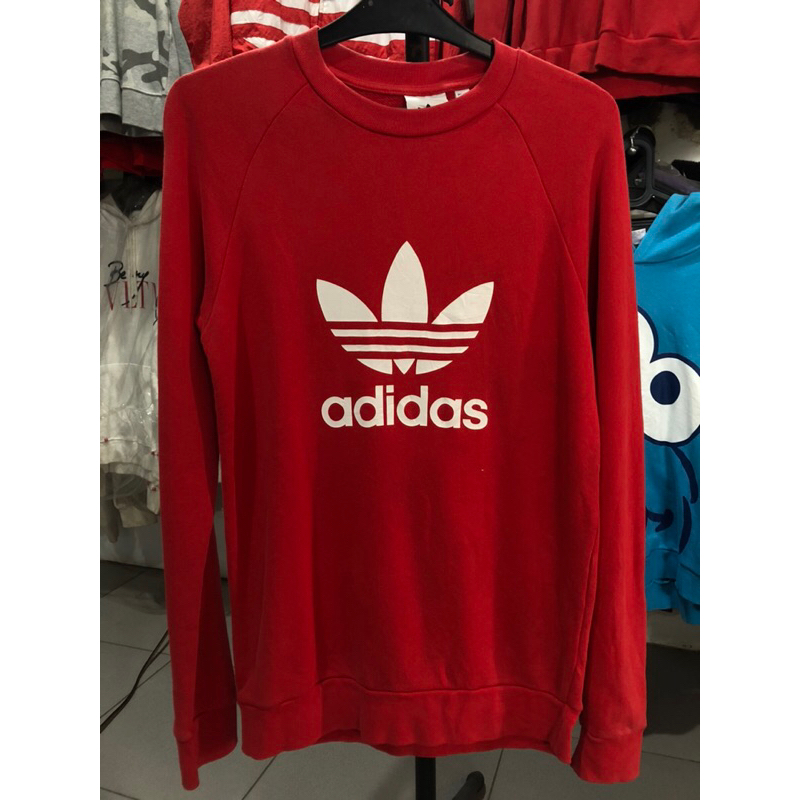 Sweatshirt Crewneck Jumper adidas trefoil
