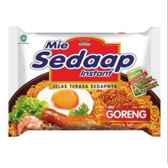 

Mie Sedaap Goreng Kriuk 91gr