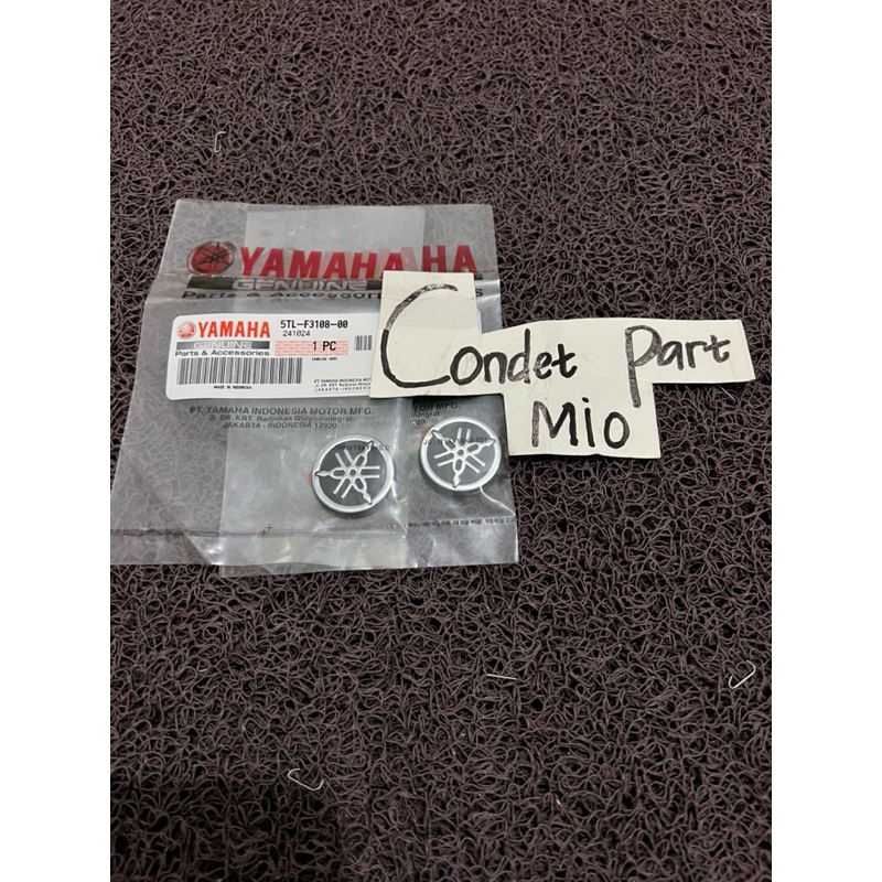 Emblem tameng depan Yamaha MIO original Yamaha