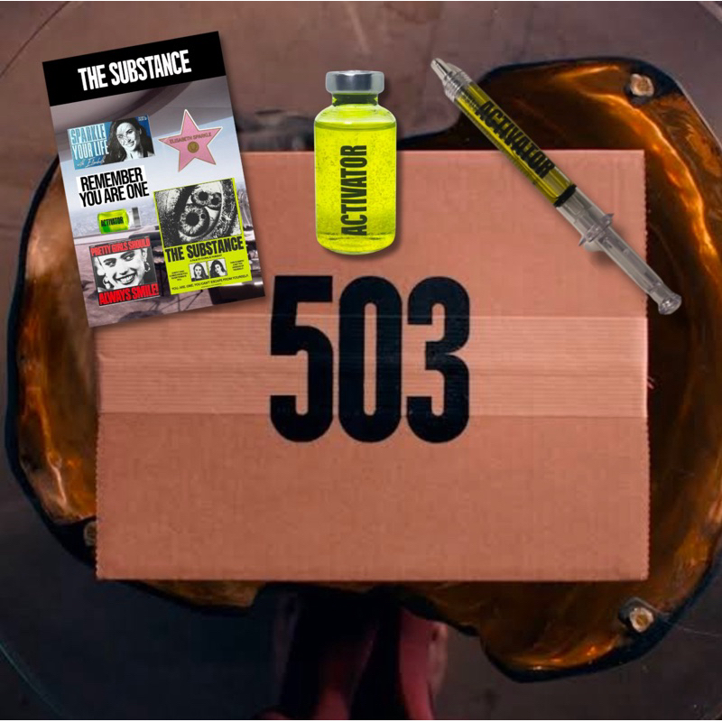 

the substance box merch