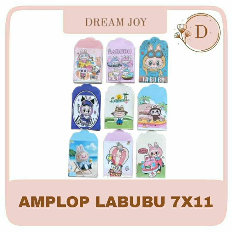 

(COD) ISI 10 7X11 AMPLOP LABUBU LIPAT 1X MOTIF VIRAL TERBARU 2025