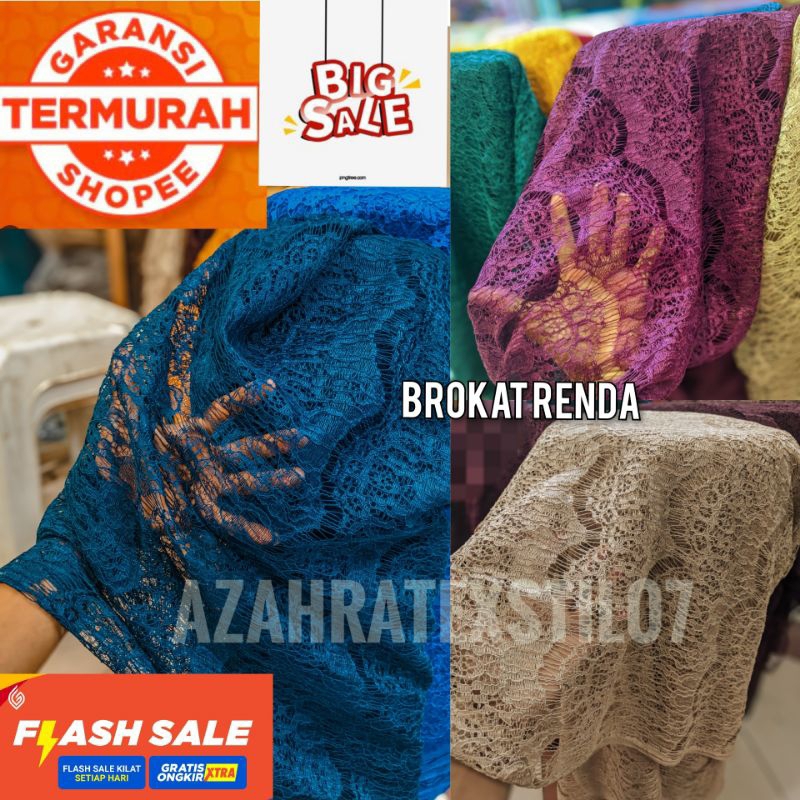 (HARGA SATU METER) RENDA || RENDA METERAN || BROKAT RENDA || RENDA KUMIS || KAIN RENDA.