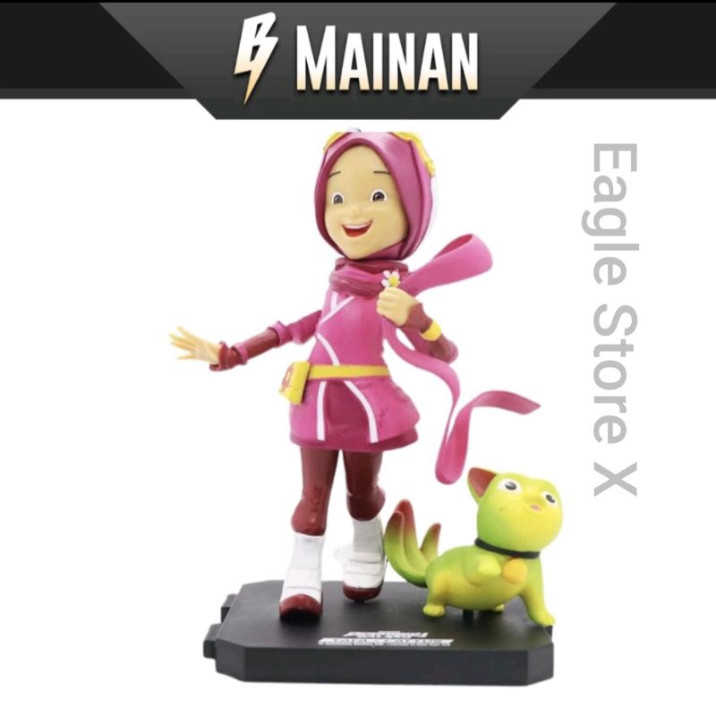 Yaya & Cattus Action Figure , Boboiboy Galaxy Action Figure Yaya Cattus