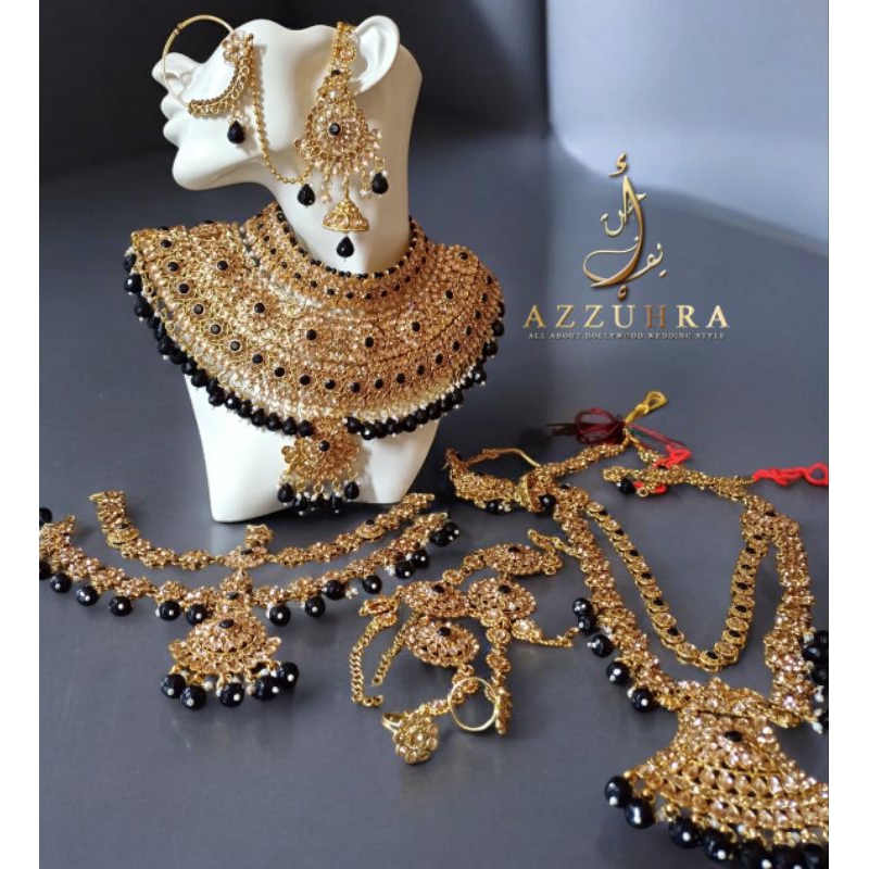 JODHA BRIDAL SET - BLACK