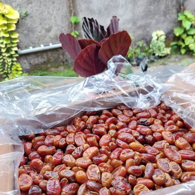 

Kurma khalas sa'ad 10kg original khalas stok baru.