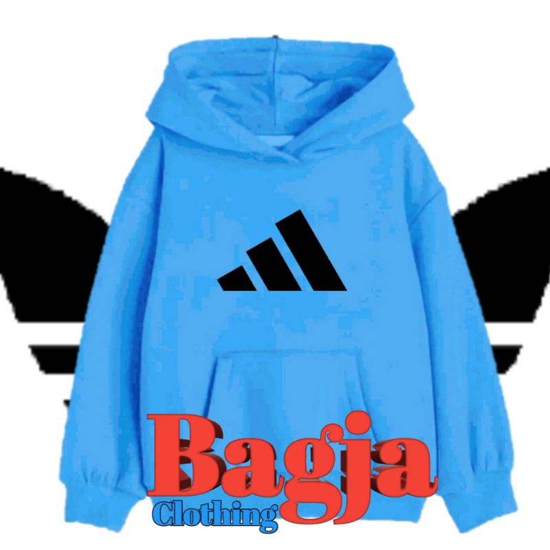 Hoodie sweater anak logo Adidas