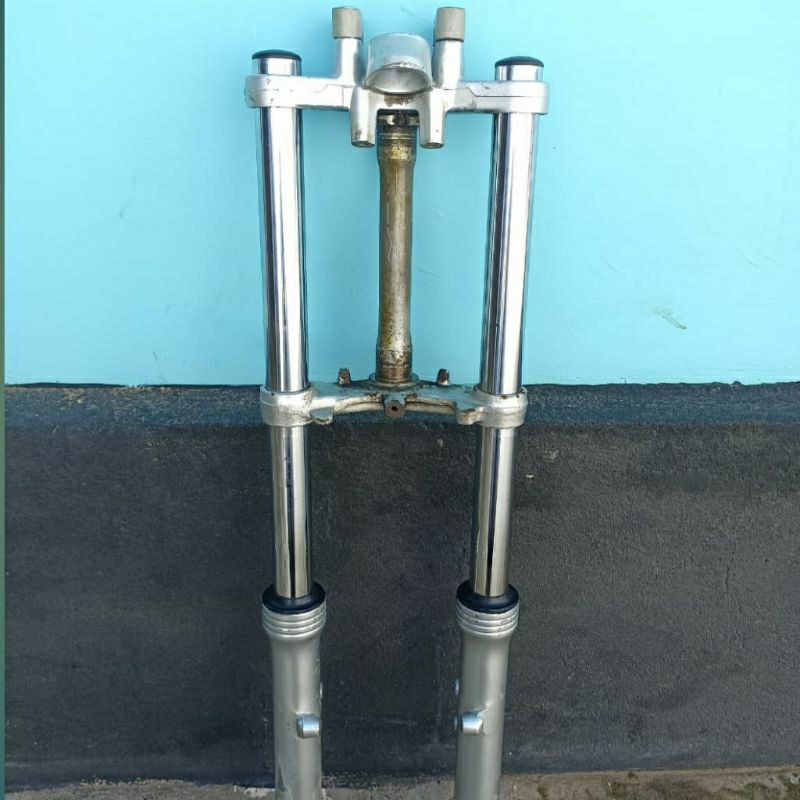 shock shok skok depan ninja r old original