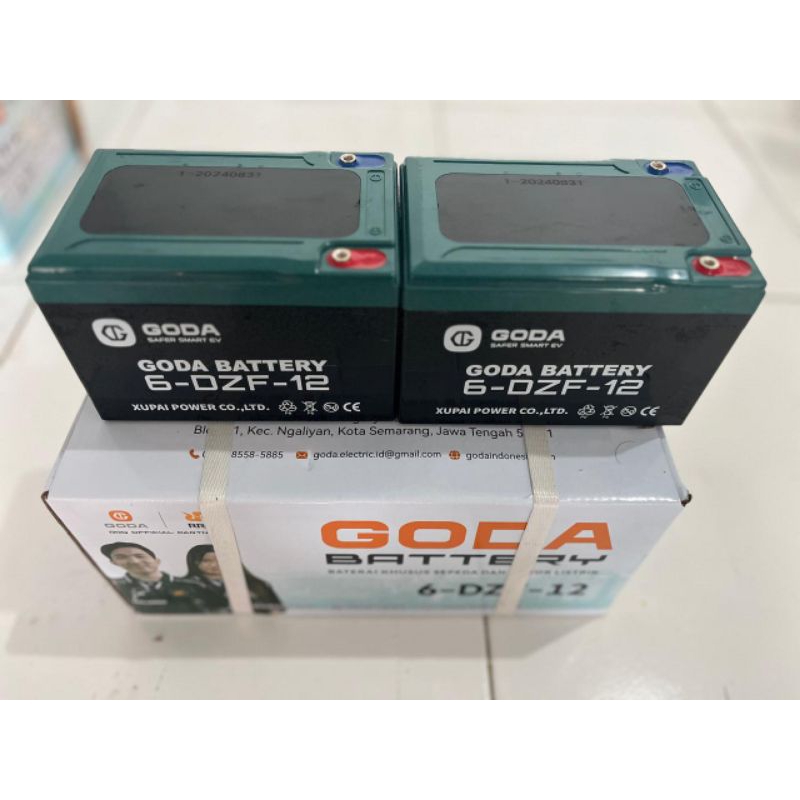 Aki Sepeda Listrik Goda 12v/12Ah original asli 100%