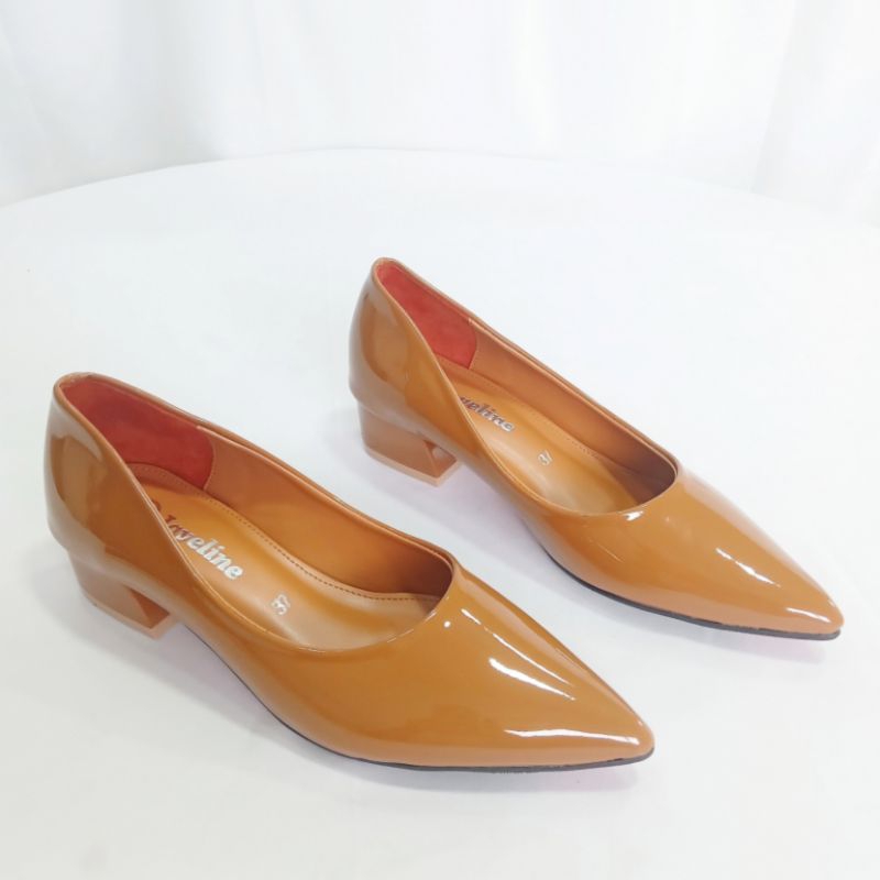 Javeline CLEO  Sepatu Heels Tahu 3 cm // Heels  remdah // Tumit  //Sepatu Wanita //Pansus Wanita //P