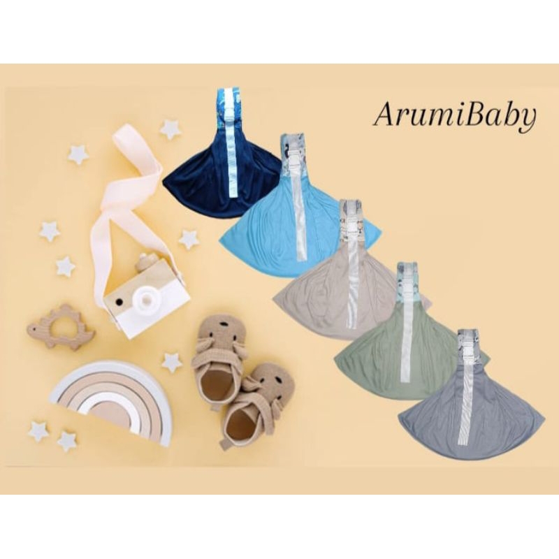 Gendongan Kaos Geos GEOS Gendongan Bayi Samping  gendongan samping/geos straf motip/gendongan instan