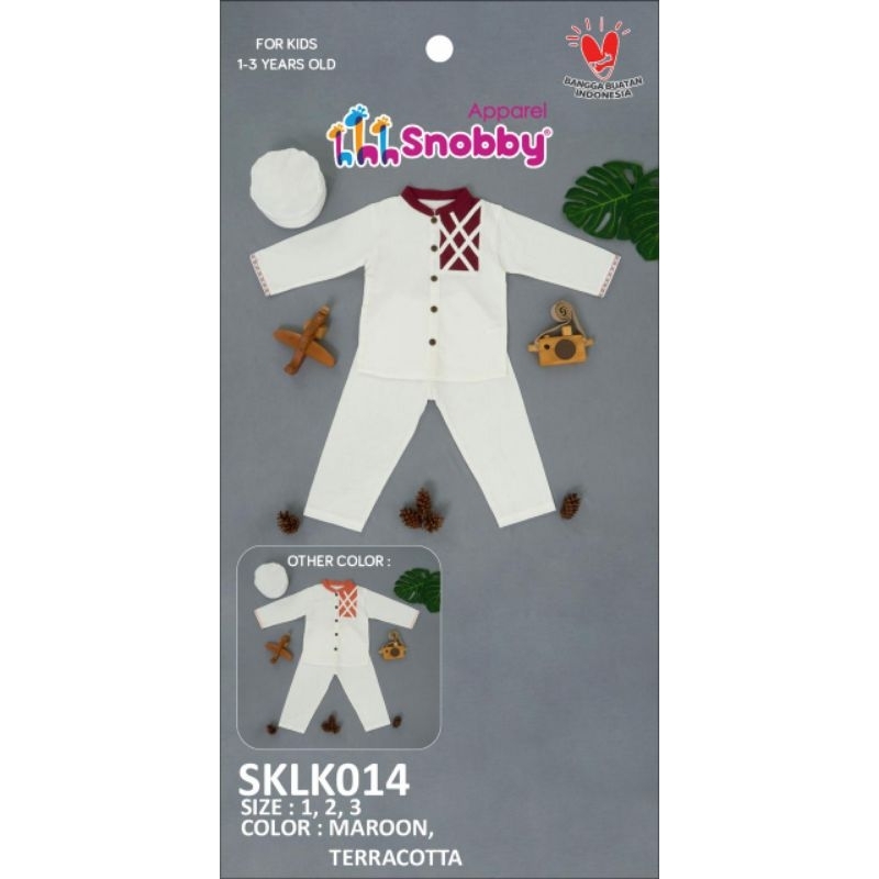 Snobby Baju Muslim Anak Cowok Sz 0-3th SKLM014