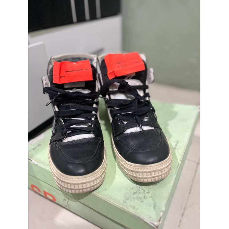OFF WHITE 3.0 off curt canvas & leather hight