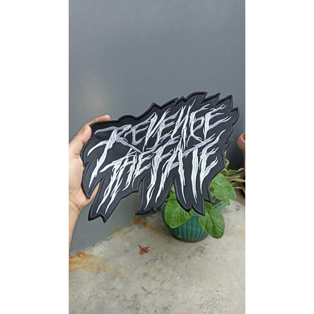 Back Patch Bordir Besar Jaket RTF