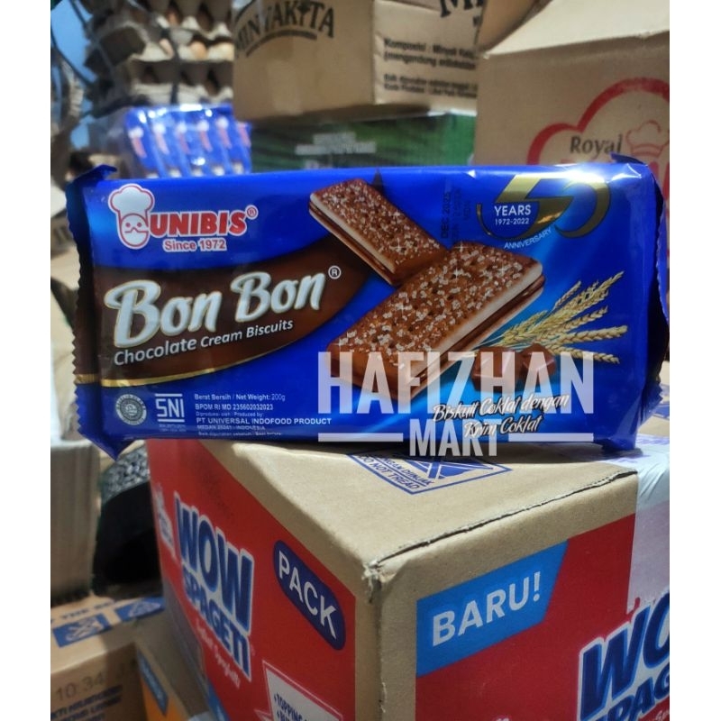 

UNIBIS BON BON COKLAT CREAM 200GR