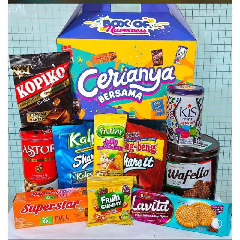 

Hampers Mayora happiness