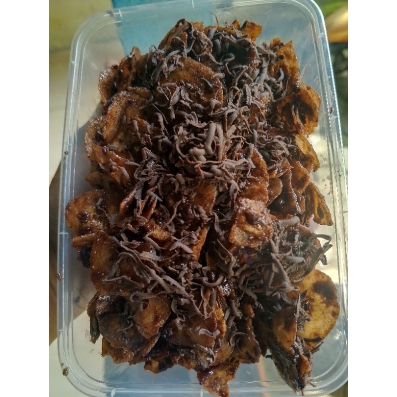 

keripik pisang coklat lumer box 250gr