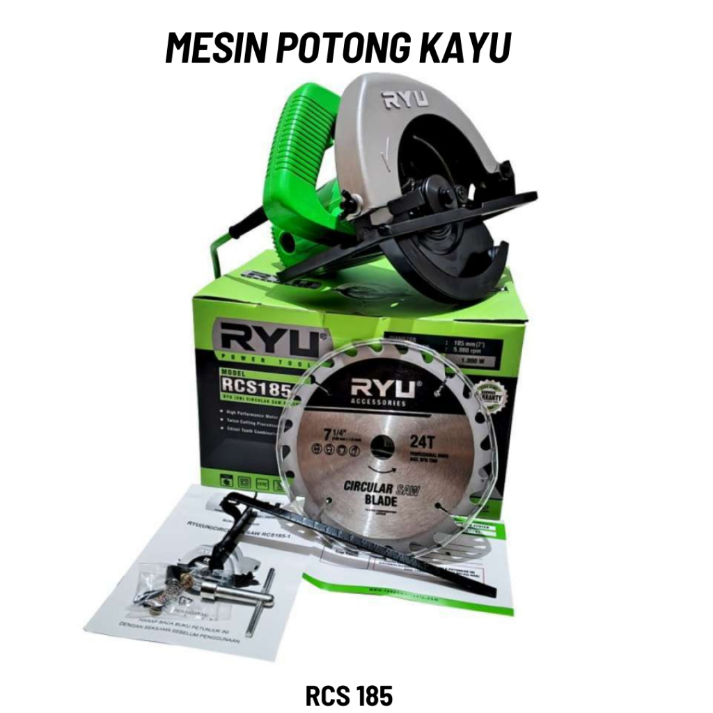 RYU MESIN POTONG KAYU RCS 185