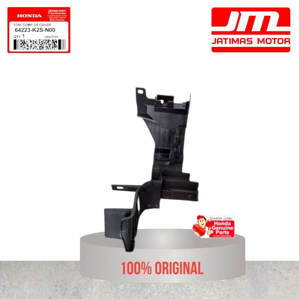 64223-K2S-N00 Cover Dudukan Panel Tameng Depan Honda Vario 160 K2S