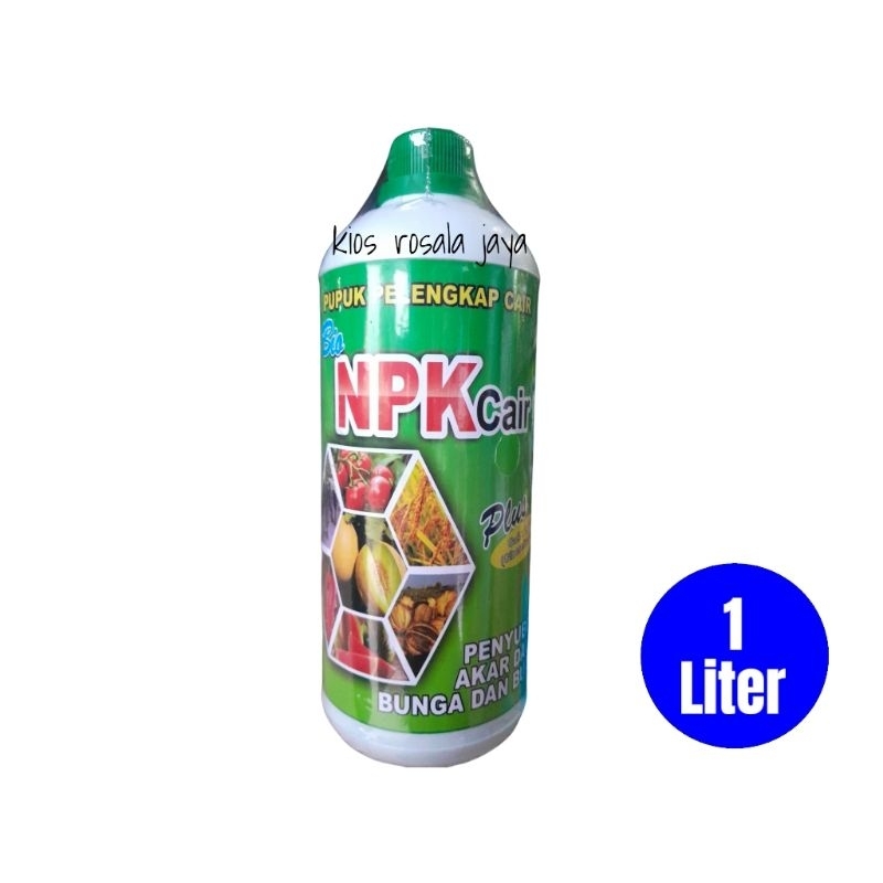 Pupuk NPK Cair Plus ZPT kemasan 1 Liter