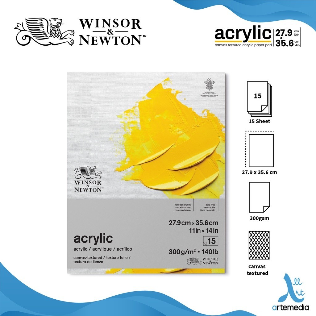

Gramedia Surabaya - Winsor & Newton Acrylic Paper Pad /6534002