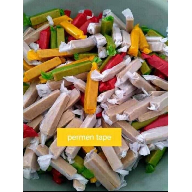 

Permen Tape Suwar suwir ndeso 500gr // permen rasa tape nikmat