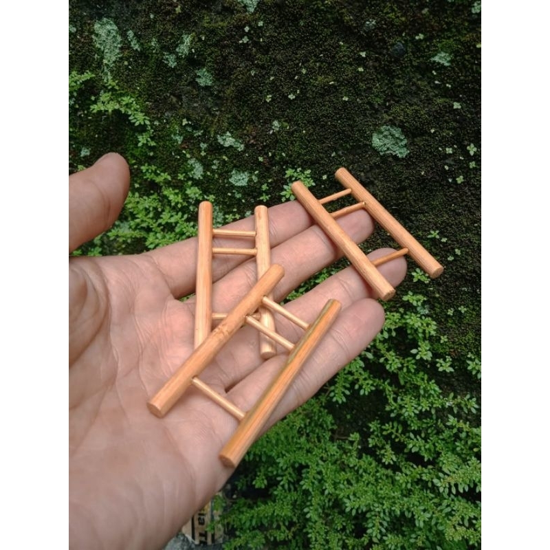 Gulungan senar microfishing / Bamboo winding line microfishing