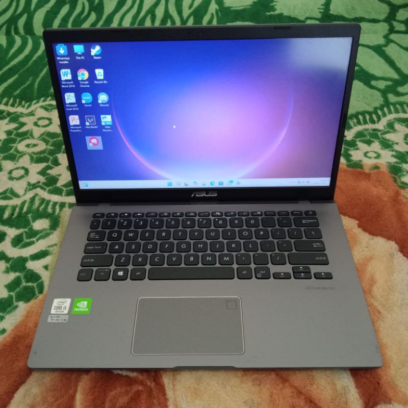 LAPTOP ASUS A409JP CORE I5 GEN 10 NVIDIA MX330