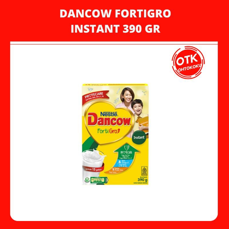 

Nestle Dancow Instant Fortigro Susu Bubuk Pertumbuhan Anak 390 gr