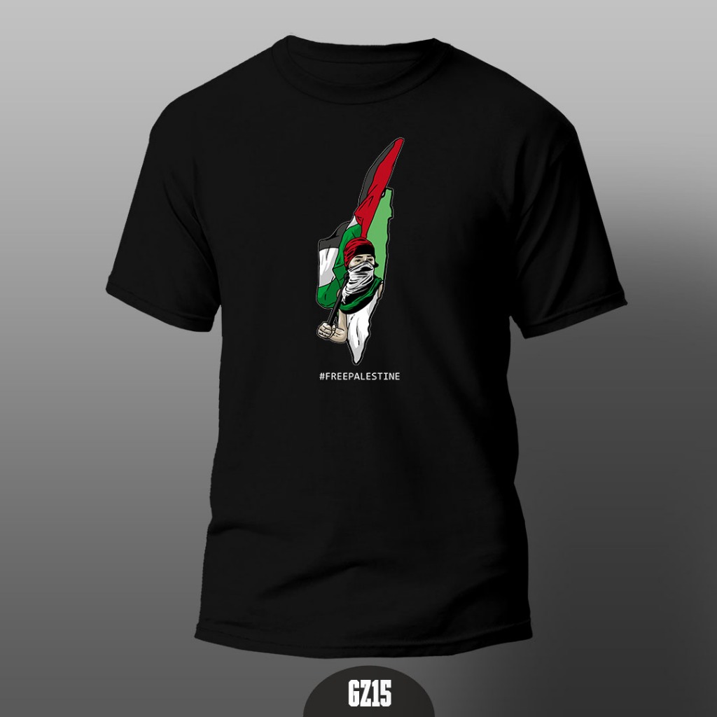 Kaos Palestina / Kaos Keren / Kaos Murah