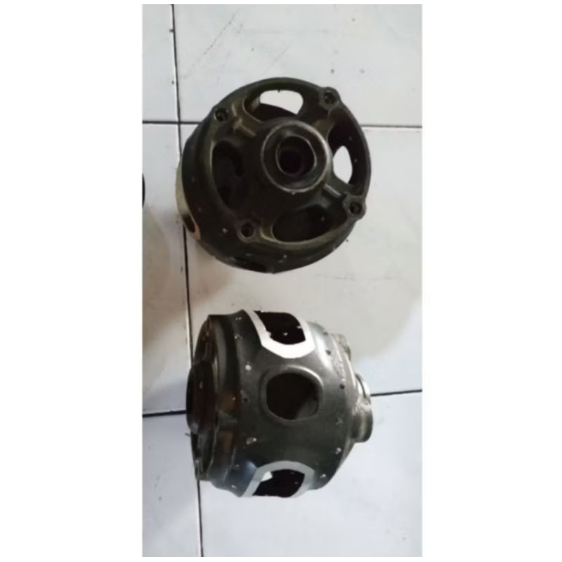 Tromol Belakang Tiger Revo bubut
