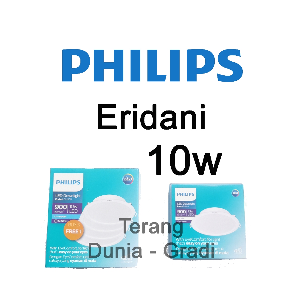 Downlight Philips Eridani 10w Downlight Philips 10w Downlight 10w Philips