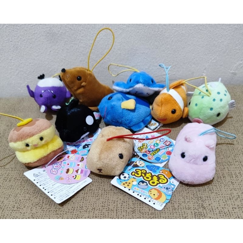 Ganci / Keychain / Gantungan Kunci Boneka Puchimaru Amuse Bulir