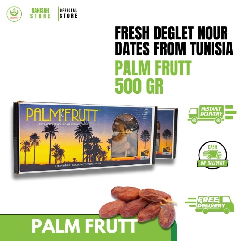 

Kurma tangkai Tunisia palmfrutt original 500 GR