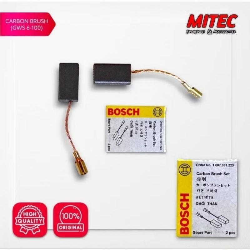 Carbon Brush Gerinda Bosch GWS 060 / Arang CB GWS 060 / GWS 060 Bosch