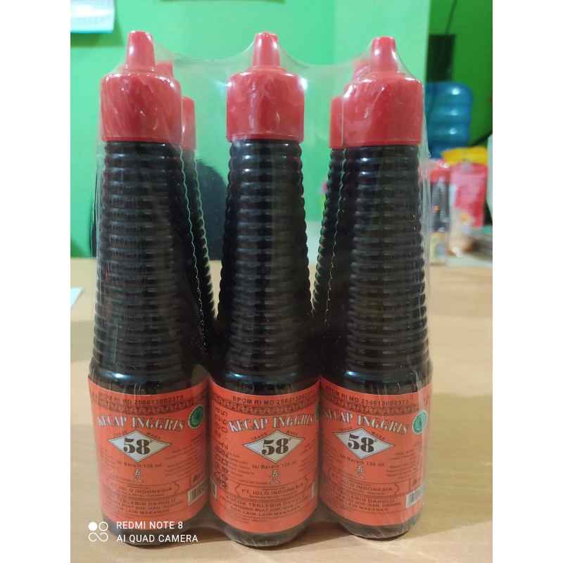 

minyak dan saos 58 ukuran 135ml