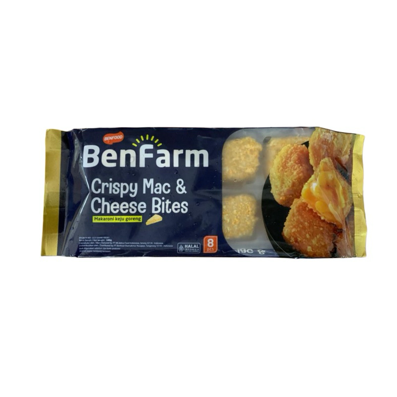 

BENFARM MAC & CHEESE BITES 180 GR