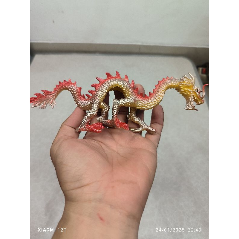 mainan karet naga langit ukuran 20 cm
