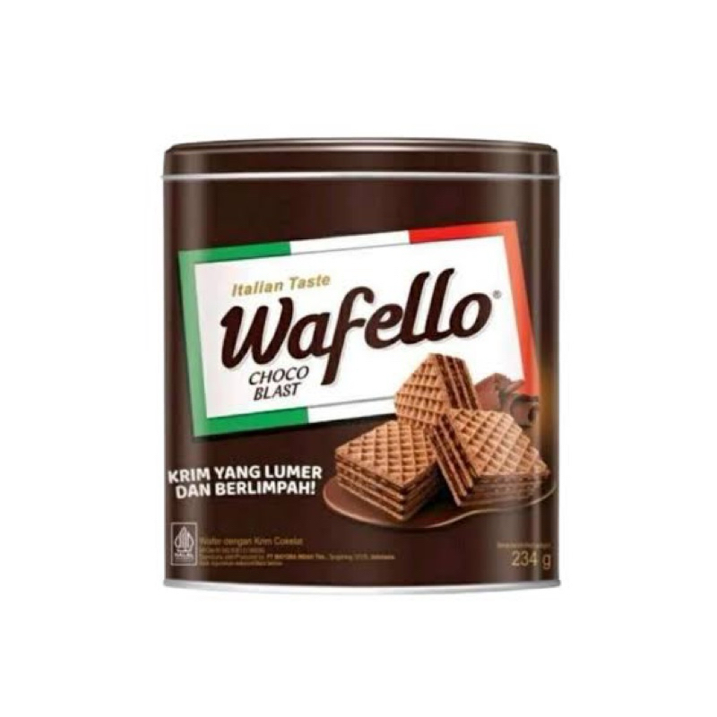 

Wafello Wafer Coklat 234gr / Butter Caramel 228gr