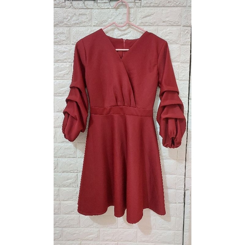 Dress Wanita Bahan Scuba Kualitas Premium