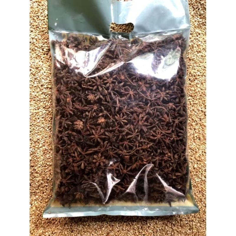 

JKL Pekak /Bunga Lawang Kering kualitas baik / Star Anise / Pekak Import /1 Kg /