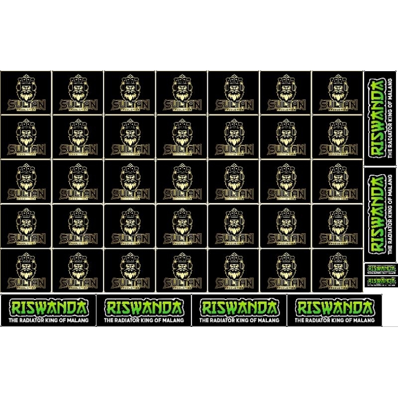 

35 PCS STIKER SULTAN AUDIO+RISWANDA | STIKER SOUNDSYSTEM | STIKER SOUND | STIKER SOUND MINIATUR 1 LEMBAR | STIKER ANTI AIR